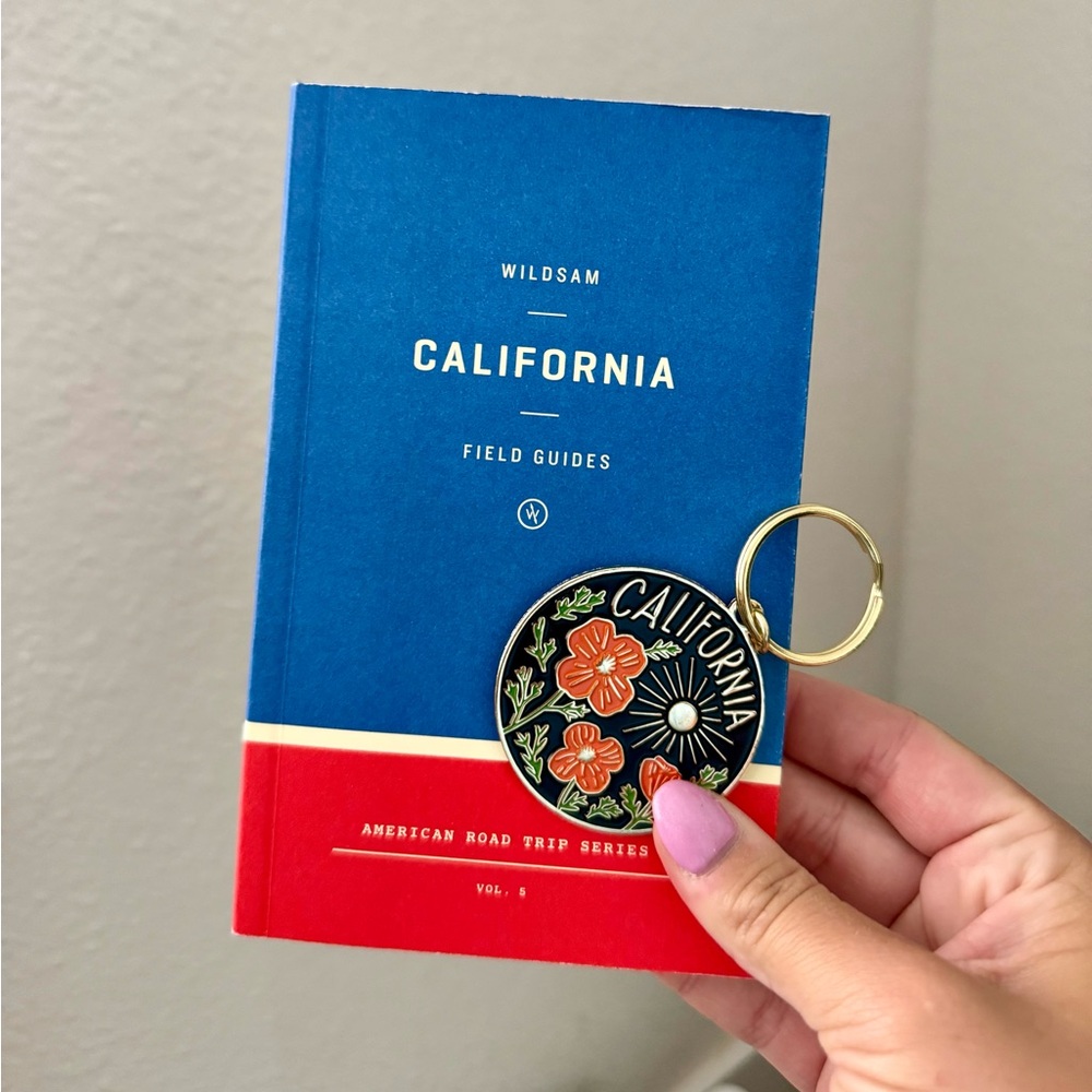 California booklet and key chain